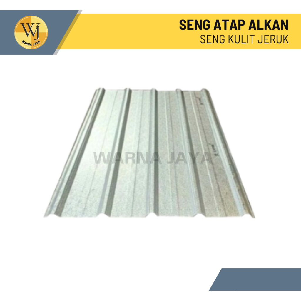 Seng Atap Alkan Gelombang Tunggal Abadi 0.35 0.45