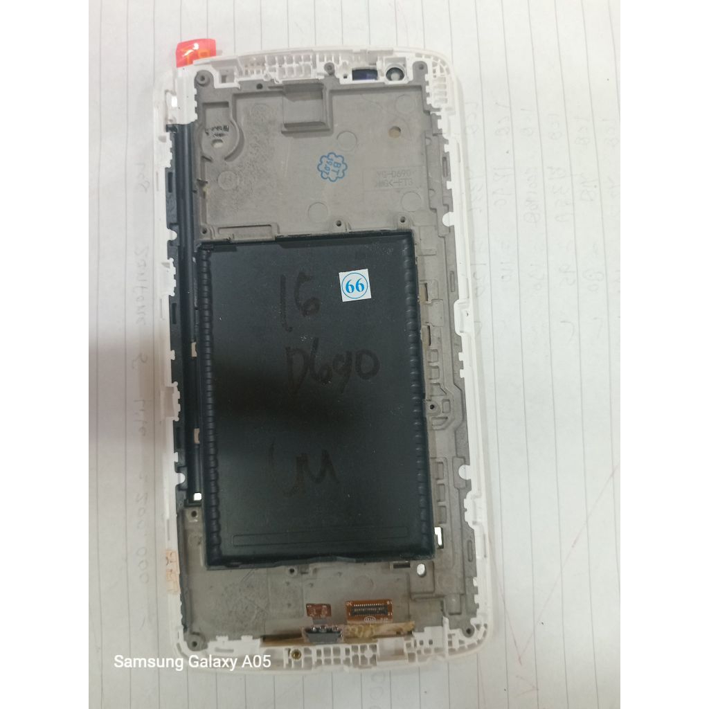 Lcd Lg D690 plus frame