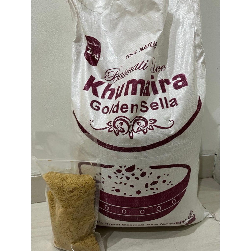 

BERAS KHUMAIRA GOLDEN SELLA REPACK 1KG