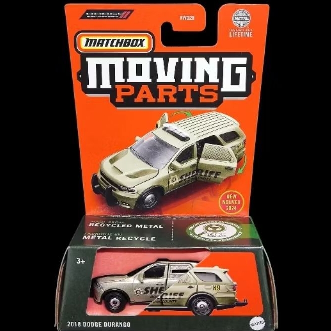 MATCHBOX 2018 DODGE DURANGO