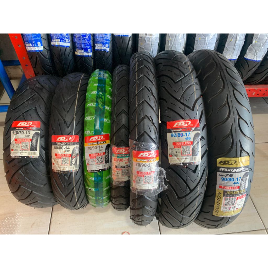 PROMO CUCI GUDANG FDR Ban motor Beat Mio Vixion Jupiter Supra GTR Tahun 2024