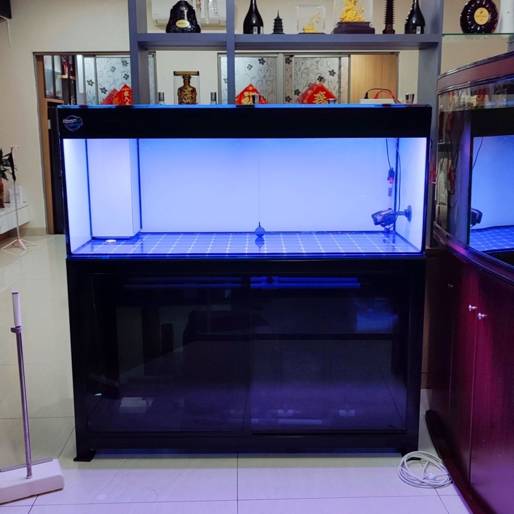 AQUARIUM 150X60X60 SEMI KABINET FULL SET