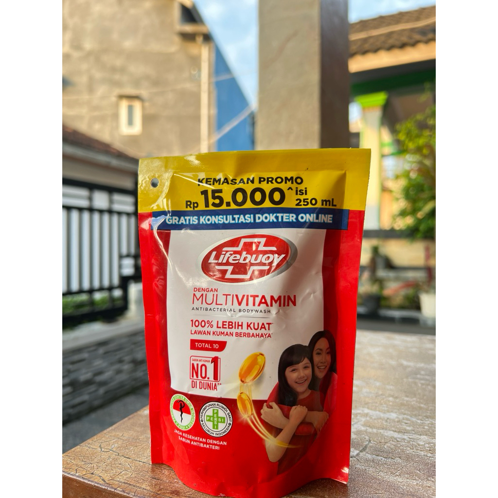 Sabun Lifebuoy cair isi 250 ml
