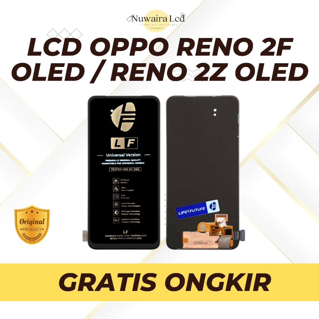 Lcd Oppo Reno 2F Oled / Reno 2Z Oled Original Fullset Touchscreen Life Future sangat murah