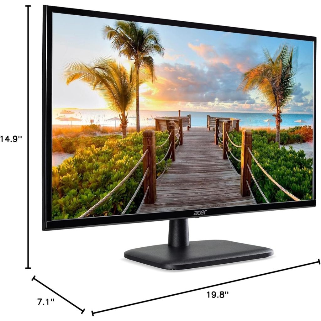 ACER MONITOR EK220Q VA  (BUNDLE PC DESKTOP) 22 INCH  FHD 1080P 1MS 100HZ
