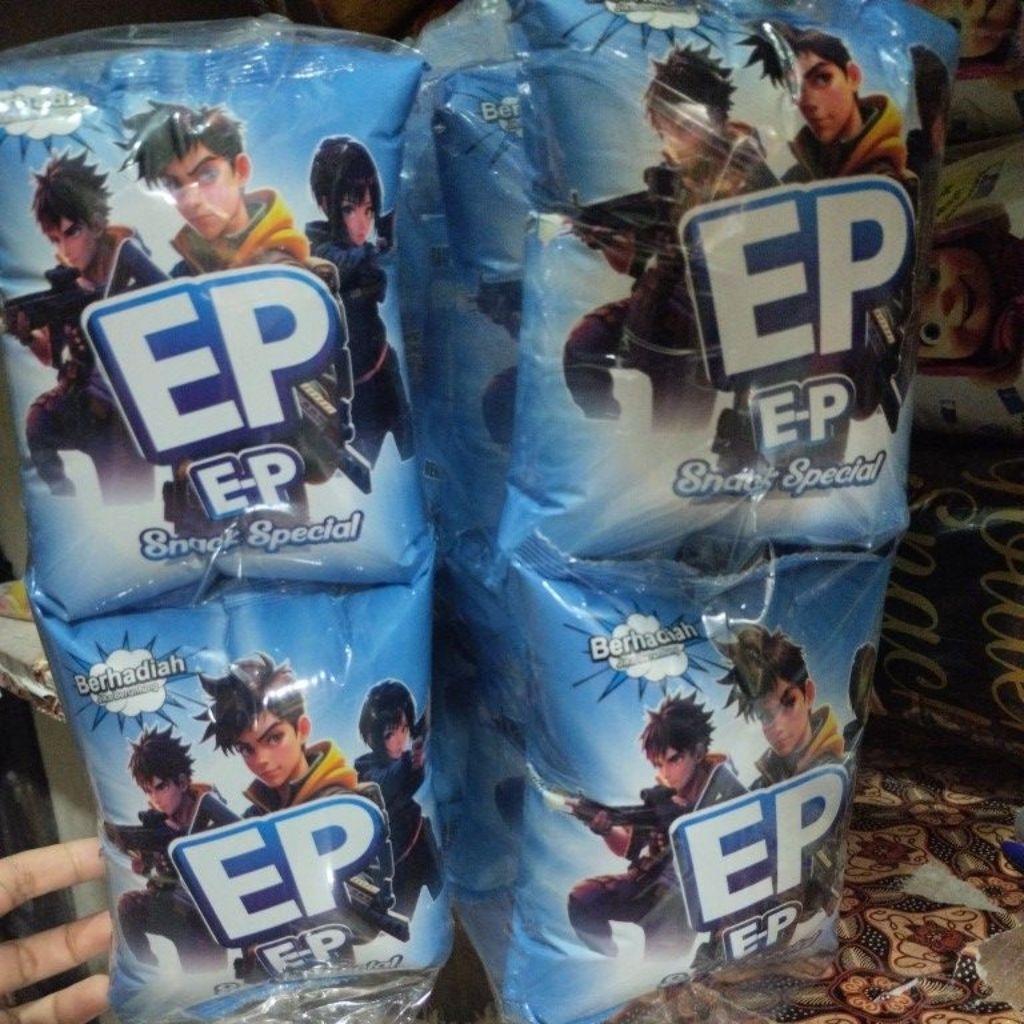 

Snack Ep Ep berhadiah Uang Tunai 10 pcs viral