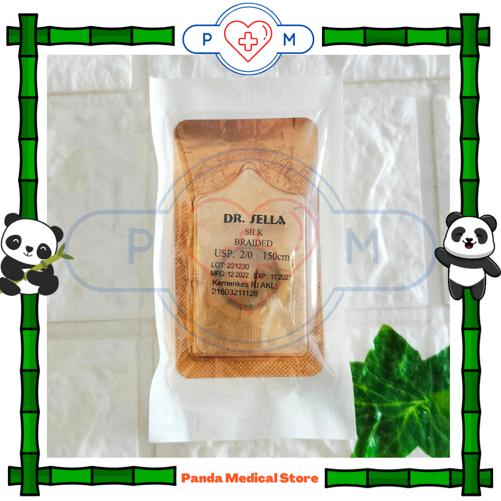 Catgut / Benang Silk, Chromic, Plain (HARGA PER PCS)