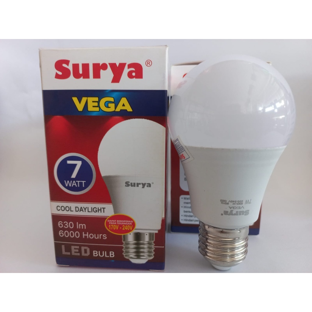 LAMPU LED MURAH SURYA VEGA 7W