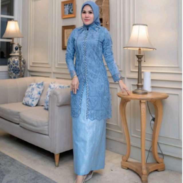 Cod Free Hijab - Kebaya Kondangan Wanita Modern Payet Mewah Kebaya Premium Kebaya Modern Asthetic