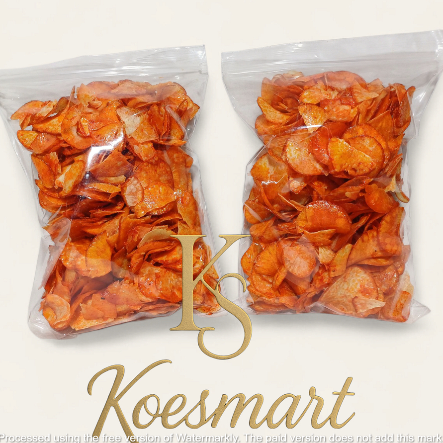 

Keripik Singkong Pedas Manis Lengket 250gr |Keripik Balado Nagih Enak Bumbu Rujak | koesmart