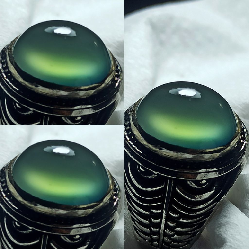 BATU AKIK ANGGUR IJO LUMUT GIWANG