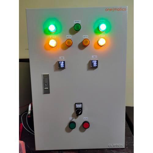 Panel ATS AMF 3 KWH PLN 7000W dengan 1 Genset - IoT Android