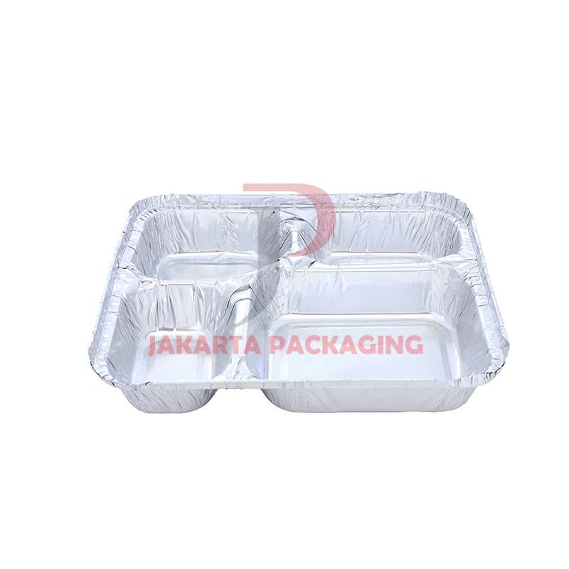 ALUMINIUM TRAY BX2194 SEKAT 4 / WADAH LOYANG FOIL TRAY BX 2194