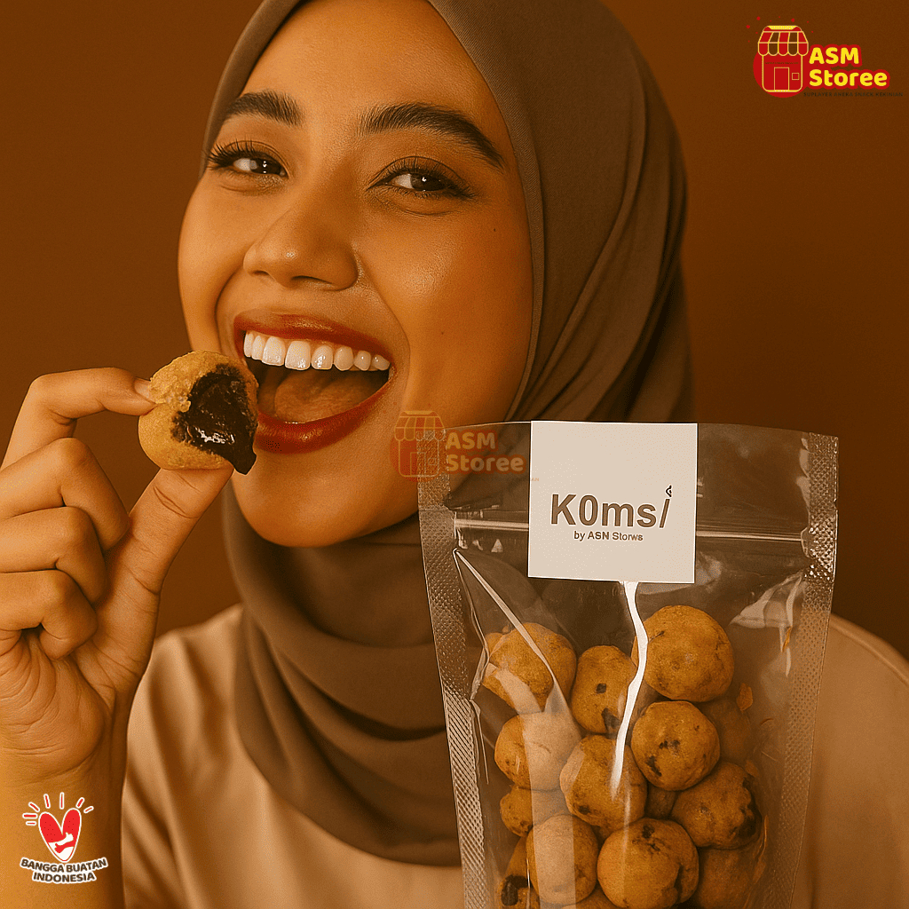 

Kue Soes Coklat KOMSI - Camilan Lumer Isi Coklat Lezat Kekinian | Snack Manis Viral Halal