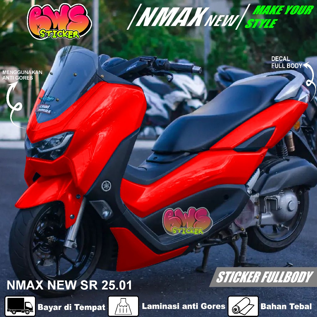 COD Decal Sticker Full Body All New Nmax Tahun 2020 2021 2022 2023 2024 Sticker Full Body Nmax New M