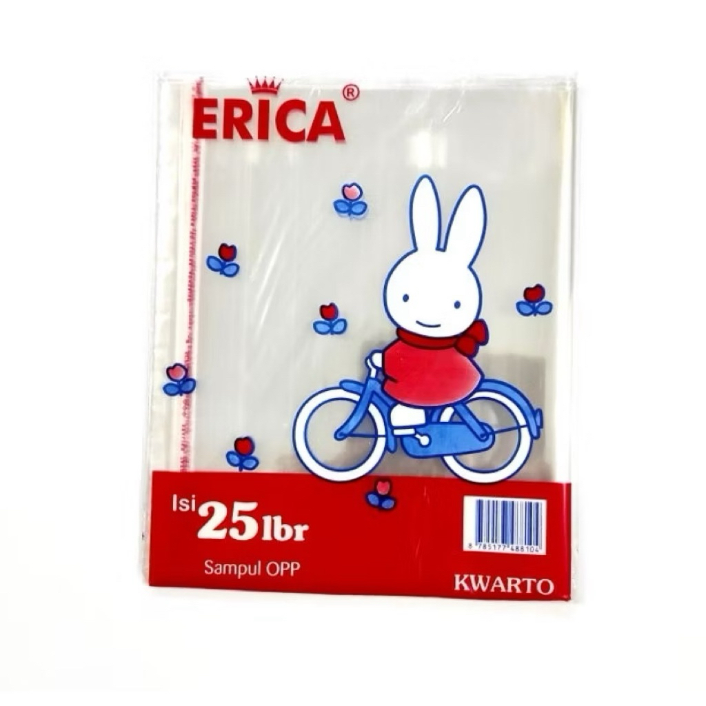 

Sampul buku plastik vis-1 opp + lem 40micron uk kwarto Bisa untuk buku SIDU