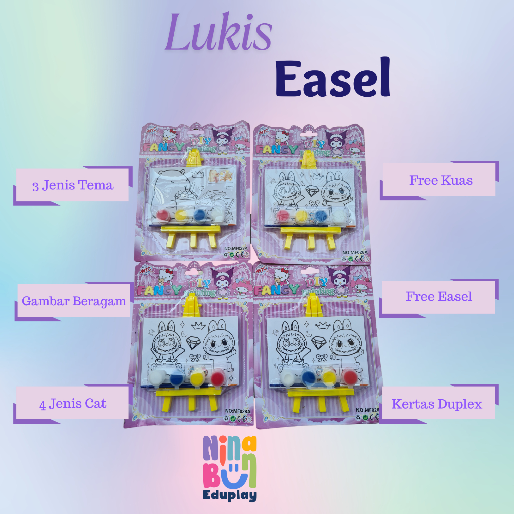 

DIY Painting Lukis Cat Air Easel