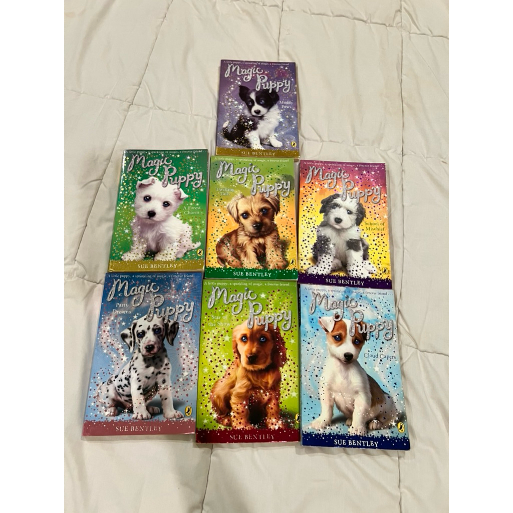 Buku Cerita Anak Magic Puppy Bahasa Inggris untuk usia 7 thn keatas by Sue Bently