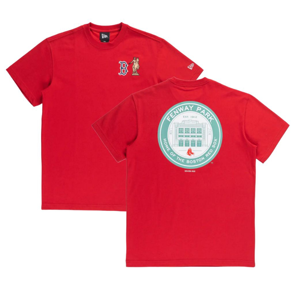 T-Shirt New Era Cap Boston Red Sox City Icon Original