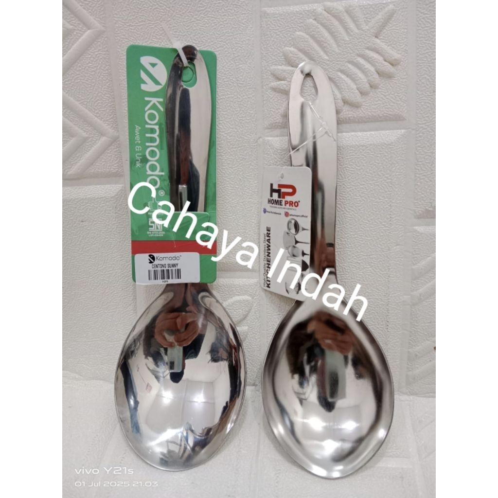 Centong Nasi Stainless Tebal