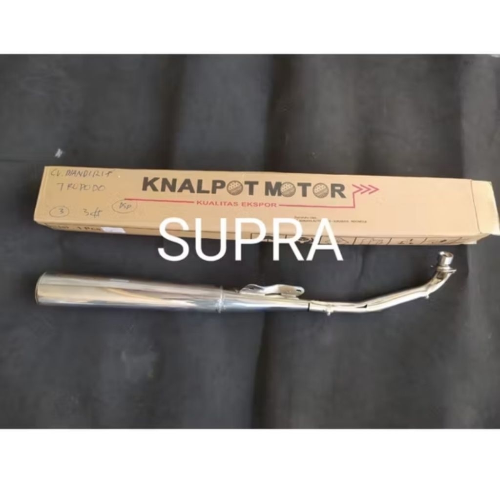 Knalpot Supra x, Supra ori mpm