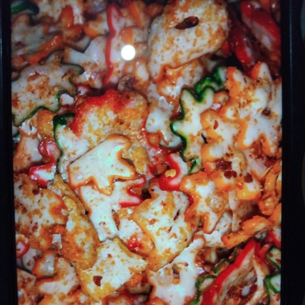 

seblak kering pedas enak