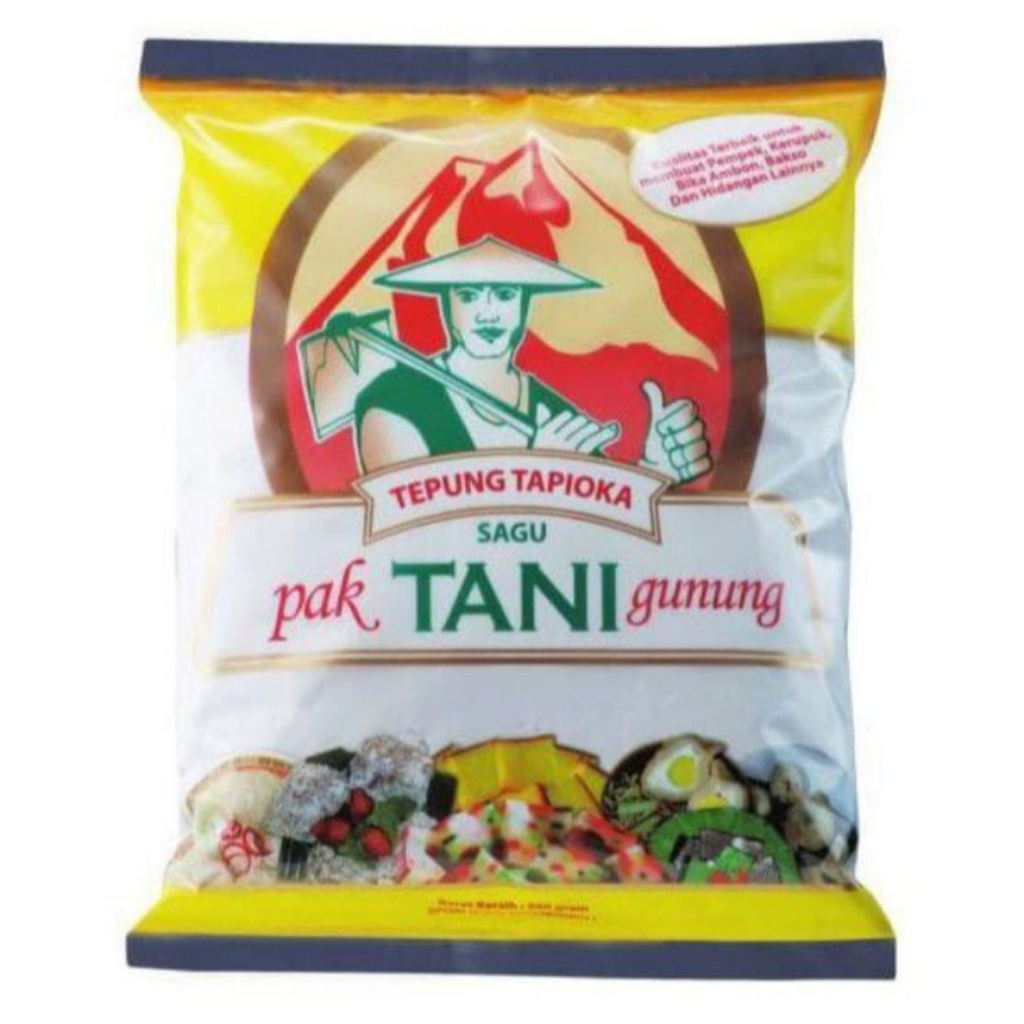 

tepung tapioka pak tani gunung 500 gram