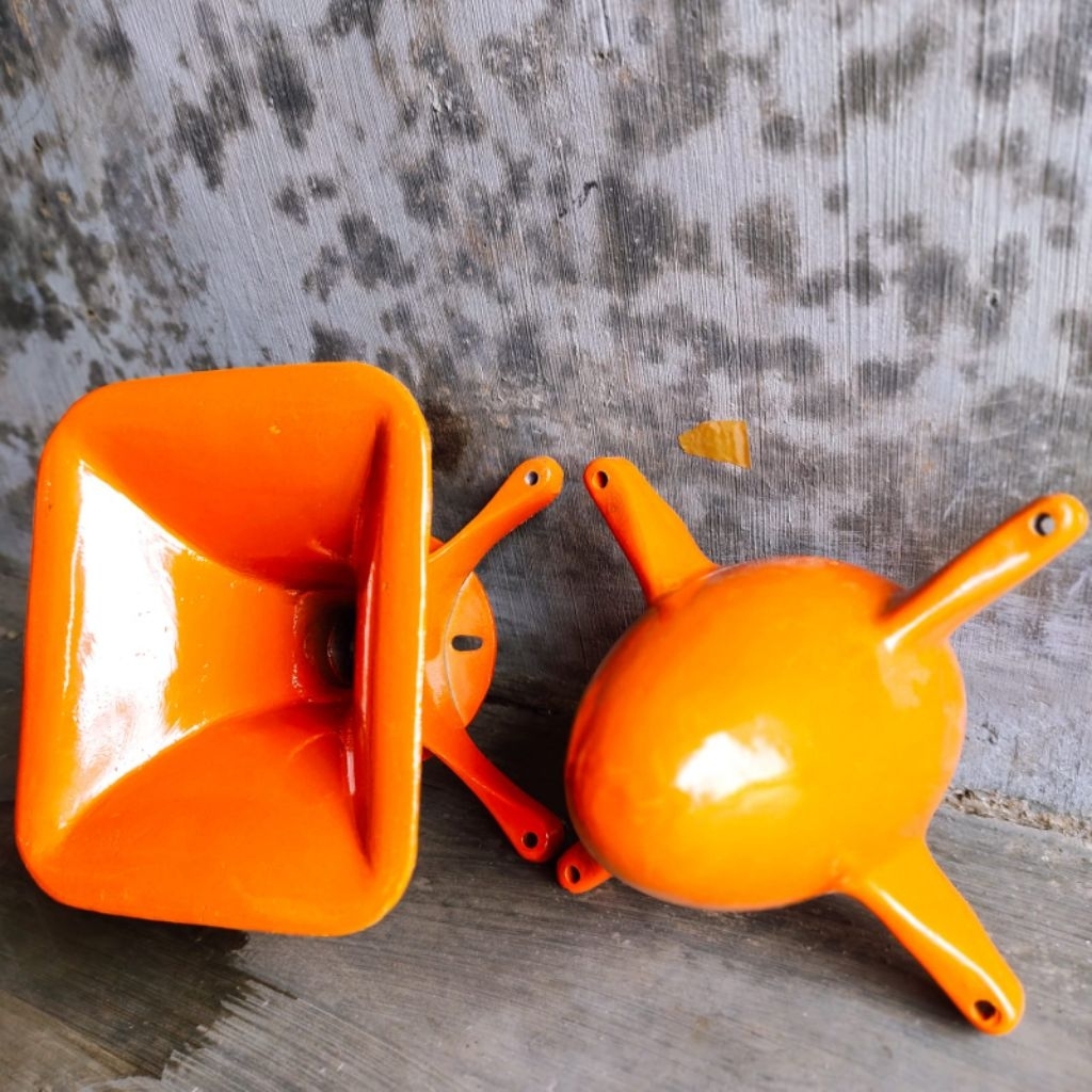 Horn tweeter T24+rudal 10inc (panjang kaki25cm) dan 12 inc (panjang kaki 27cm) alumunium drat diral 