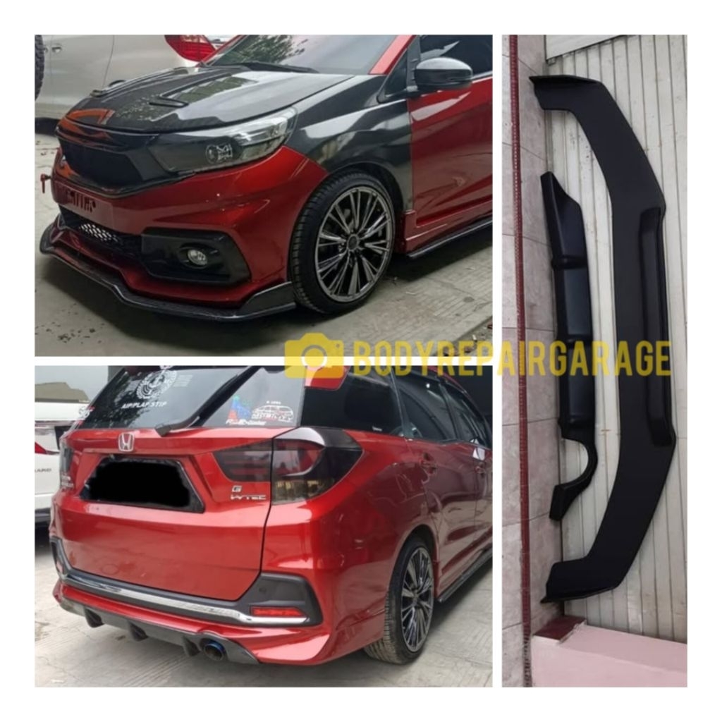 front lips diffuser mobilio rs | black doff