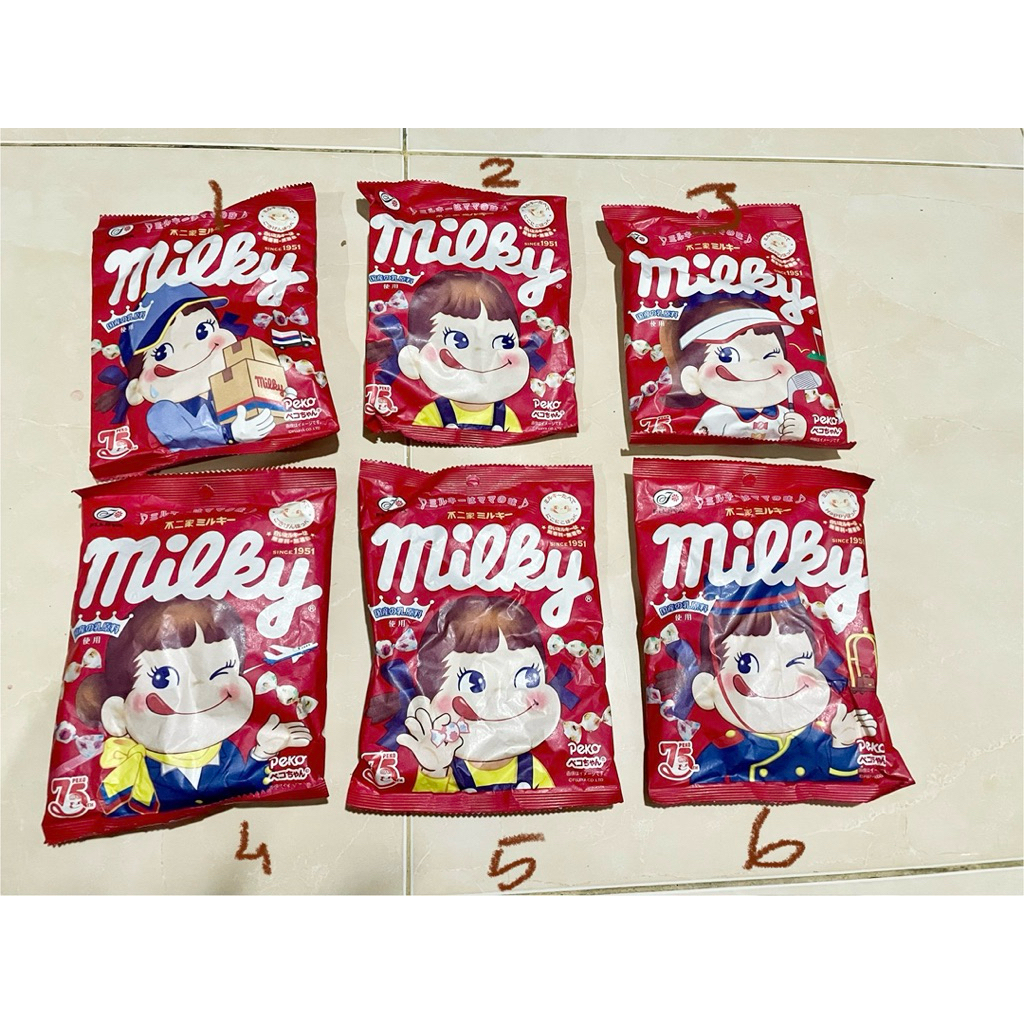 

ori jepang permen fujiya peko milky candy 100g made in japan