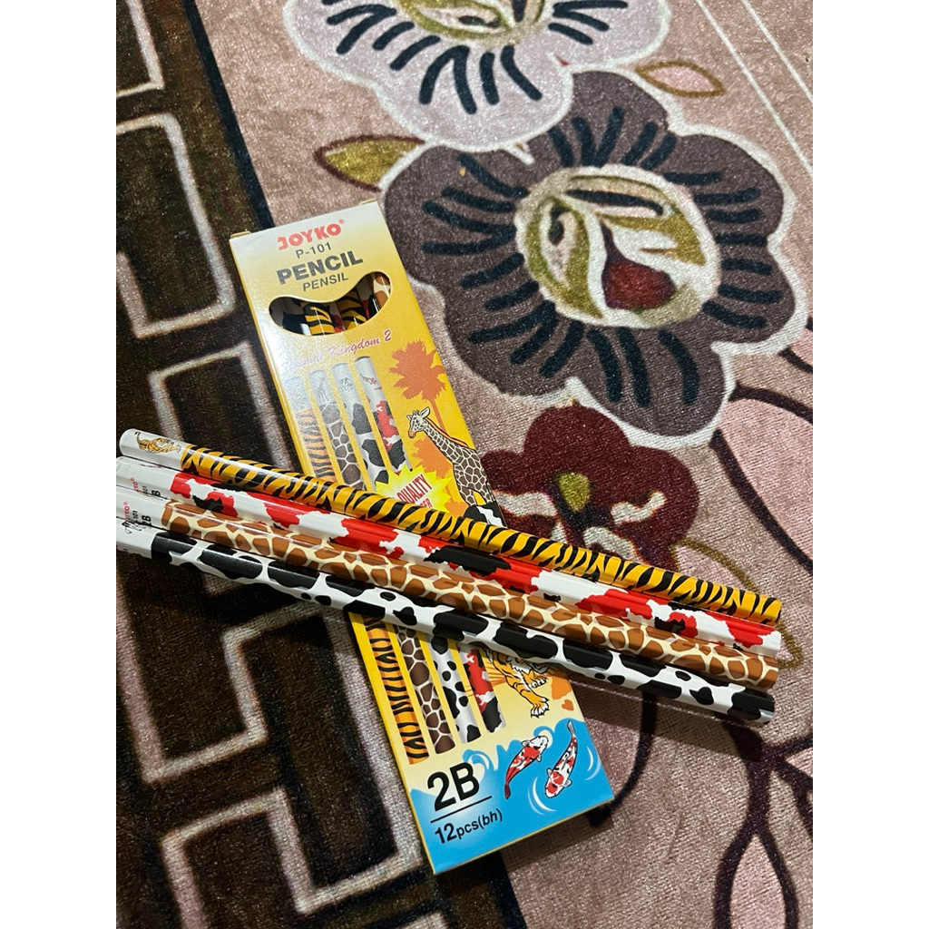 

pensil Joyko P-101 2B Animal Kingdom 2 ( 1 pcs)
