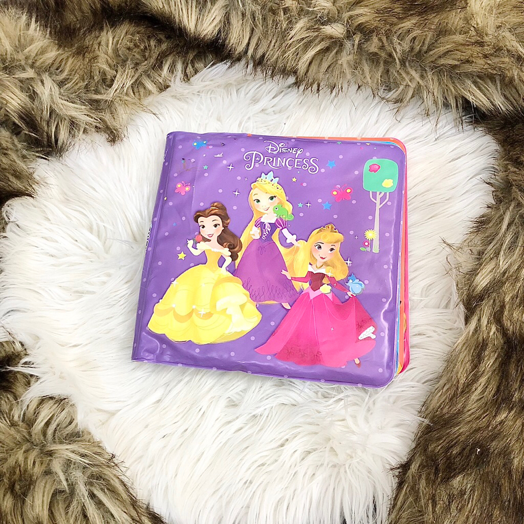 Softbook Education Activity Sensory Play “Bath time Book” Anti Air ( IGLOO BOOK, SESAME STREET, DISN
