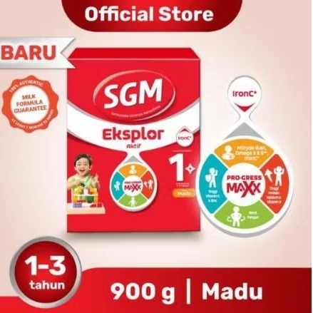 Sgm 1+ 900gr Madu