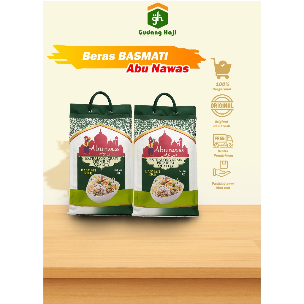 

Basmati Abunawas 1 kg/ 5 kg