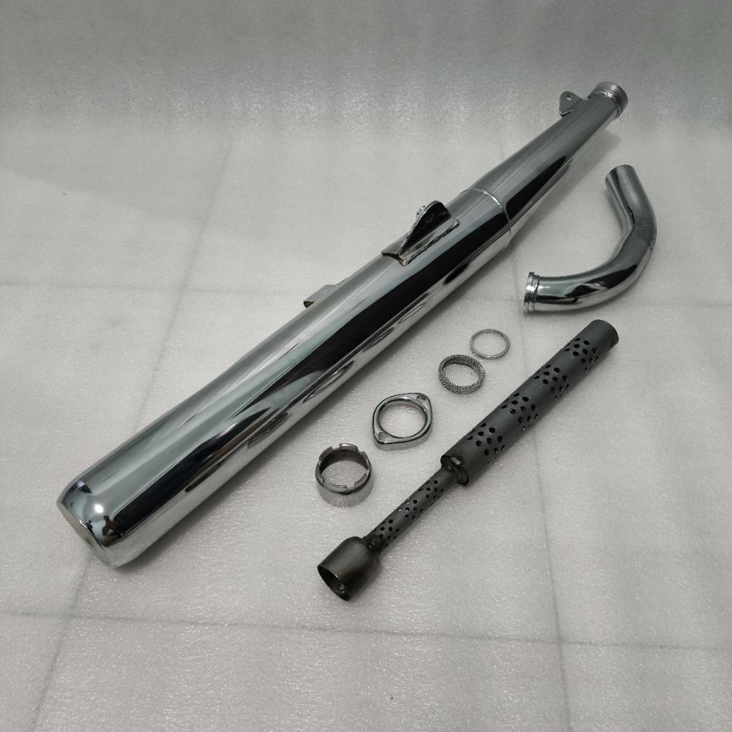 knalpot RX King RXS RXK model ori/original full set utk semua seri RX King & RXS