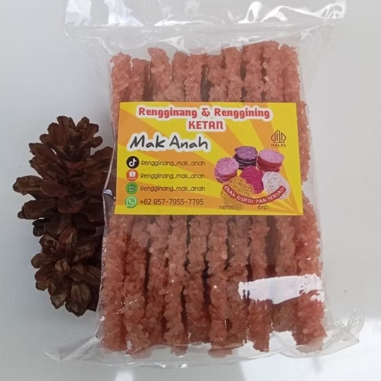 

rengginang besar terasi udang khas banten isi 20 pcs 500g