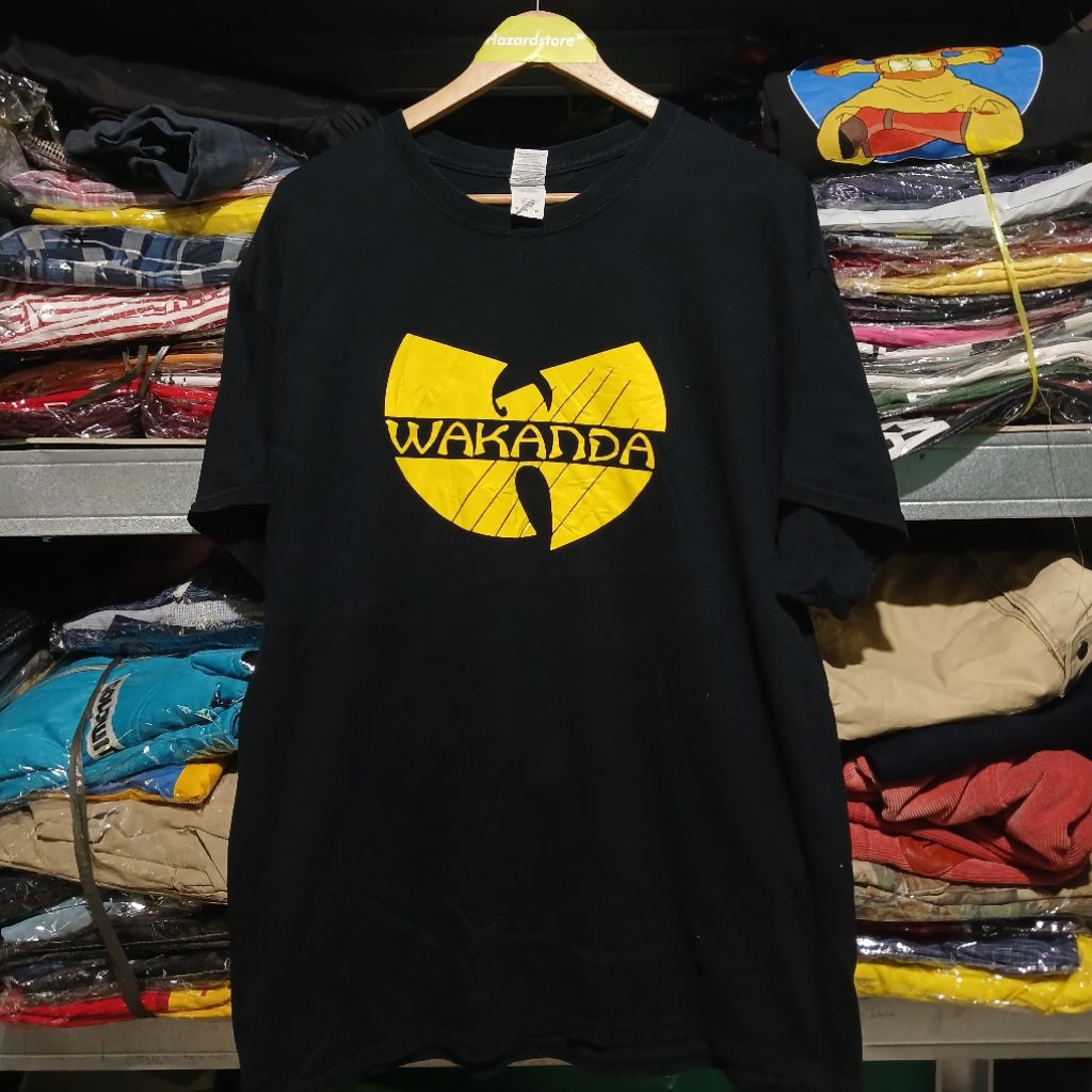 kaos wakanda logo wutang second