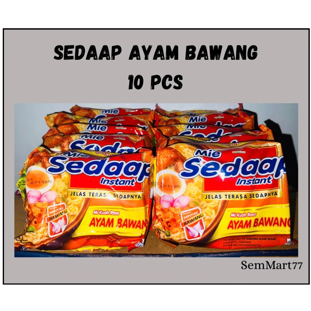 

Sedaap Ayam Bawang 10 Pcs