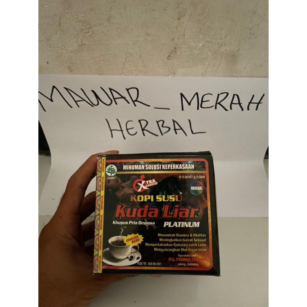 

kuda liar kopi susu original 100%