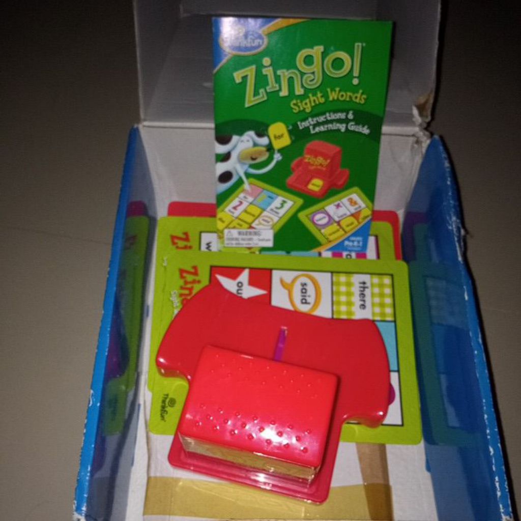 zingo sight words Thinkfun