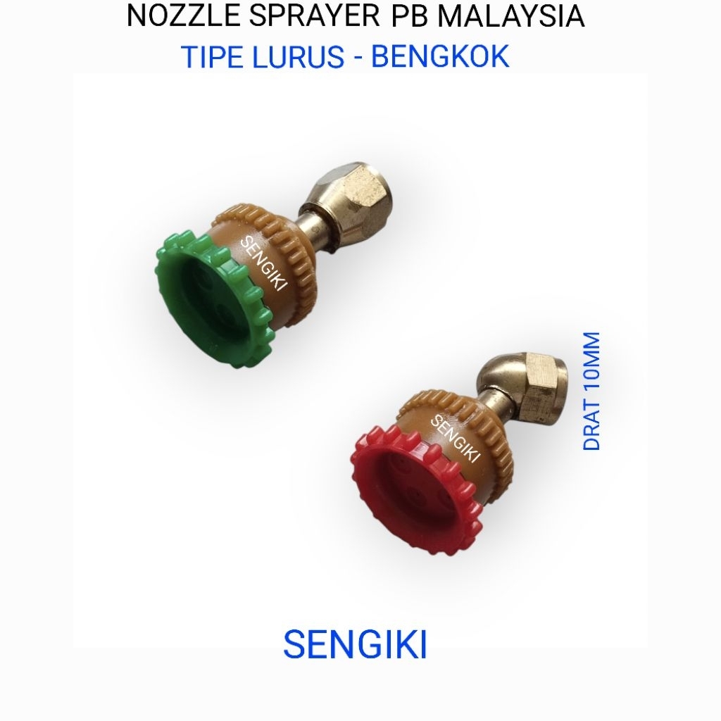 SENGIKI - NOZZLE TANGKI PB MALAYSIA NOZEL SPRAYER MALAYSIA SEMPROT HAMA