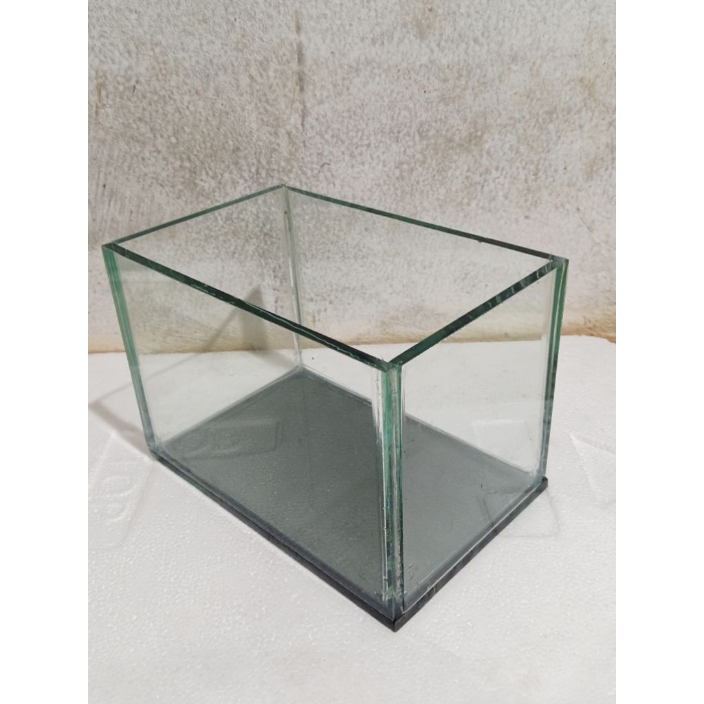 Aquarium kaca 15*10*10 // Soliter cupang // Aquarium mini // Tank akuarium // Wadah ikan // Aquarium