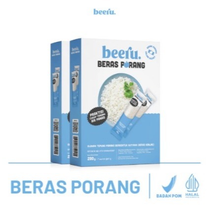 

Beeru Beras Porang Isi 2 Box - Shirataki Konjac Rice