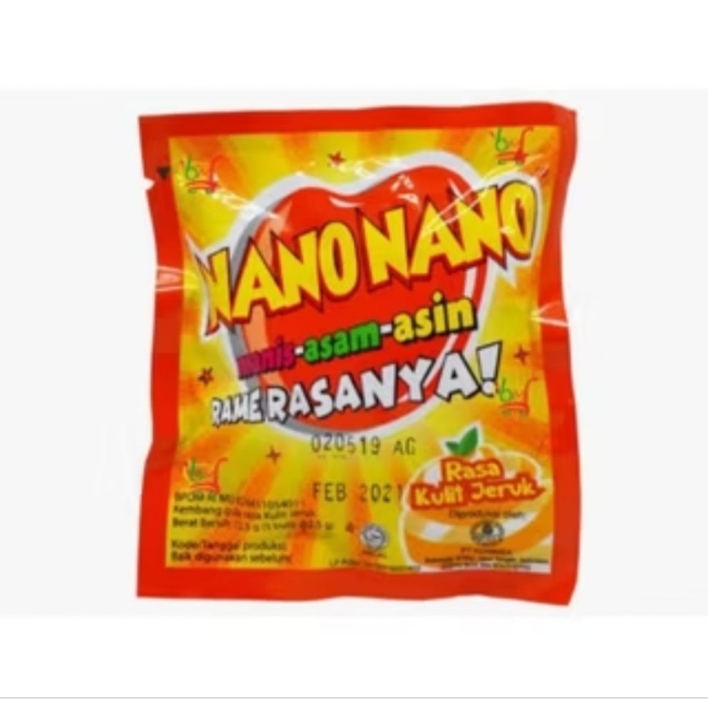 

Nano Nano Permen | Isi 1 Sachet @ 5 Butir