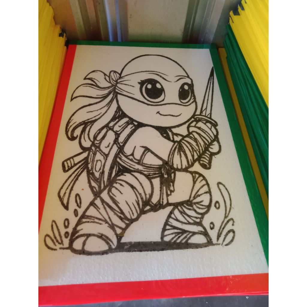 

Styrofoam lukis anak/gabus lukis 50 pcs 33*50*1cm