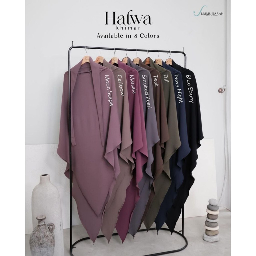 In'am gallery | Khimar Halwa French Khimar & Nonpad by Ummu Sarah