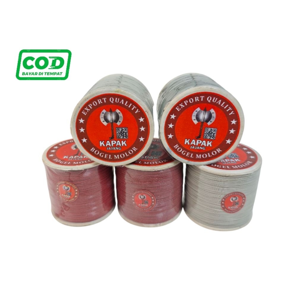 GELASAN KUAT DAN SUPER TAJAM SENAR LAYANGAN KAPAK 1 JAJANG  0.22 1200YARD  BOGEL MOLOR TERLARIS