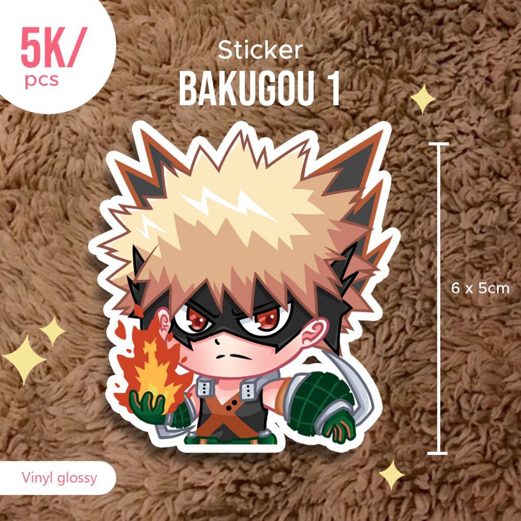 

Stiker bakugou anime boku no hero academia anti air