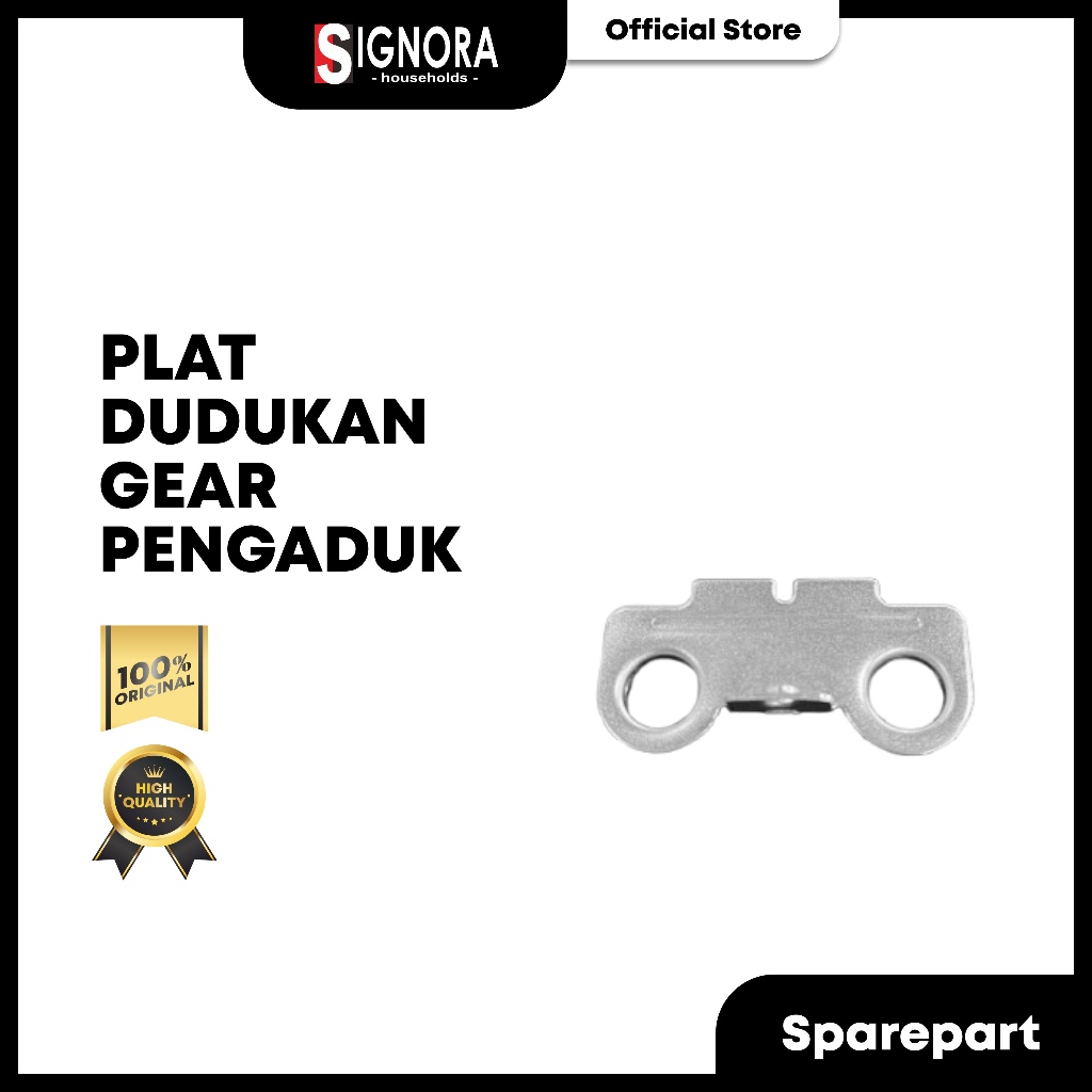 Signora Plat Dudukan Gear Pengaduk Hand Mixer Silver Signora