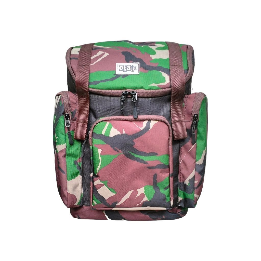 Okatz Labbi / Backpack  Anak Camo Army /Tas Loreng Malvinas /Tas ransel anak laki-laki / Tas sekolah